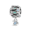 Sterling Silver Charm Summer Beach