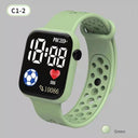 Kids LED Sports Watch - Waterproof Silicone Band Timepiece