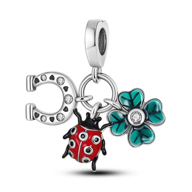 Red Color Series Charm Beads