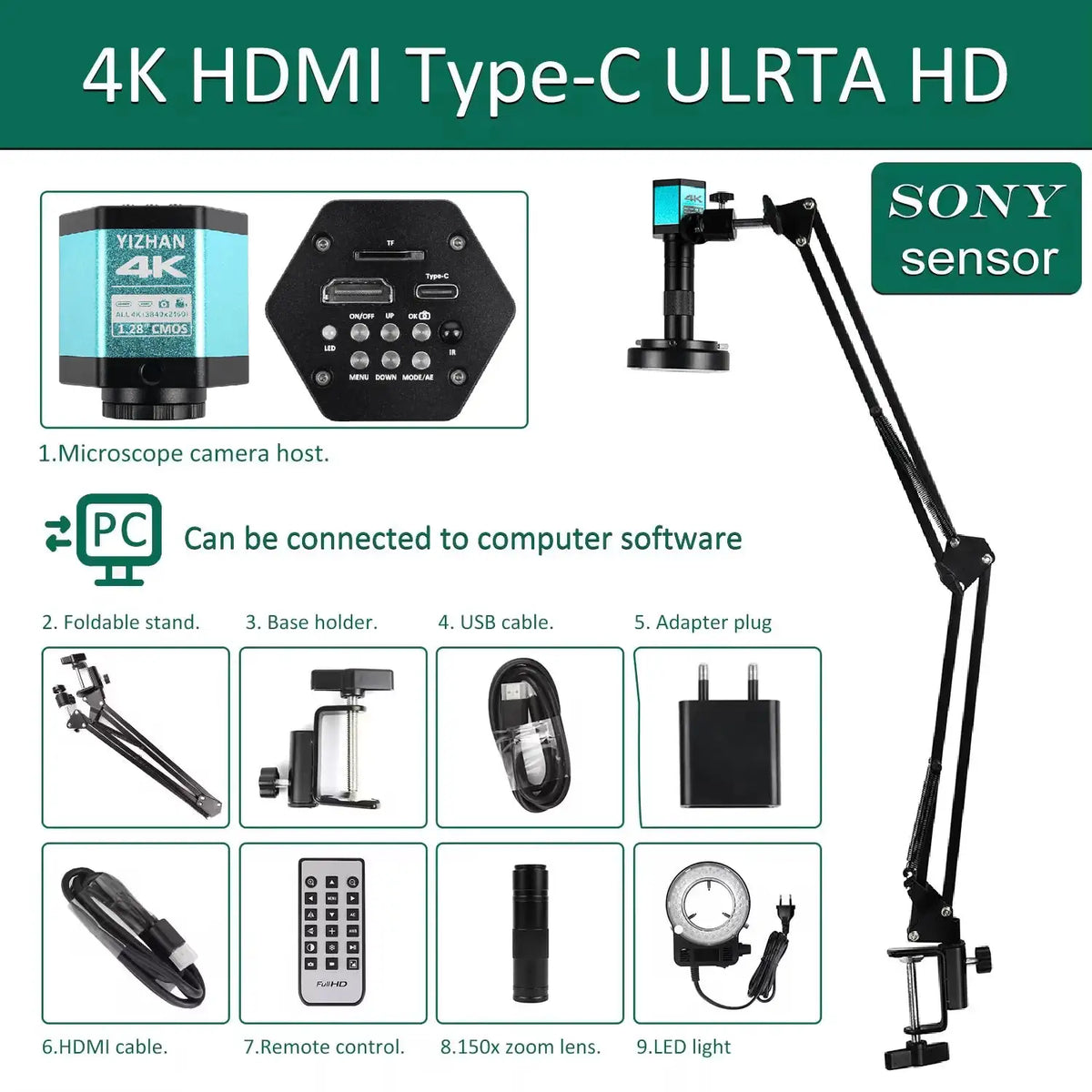 Digital Electronics Soldering Scope — product view 11