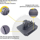 Adapter For Makita Dewalt Milwaukee 18V Battery To Dyson Vacuum