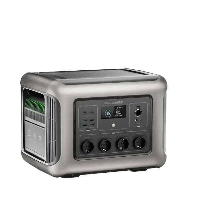 ALLPOWERS R2500 Portable Power Station 1920Wh Expandable to 20kWh LiFePO4 Battery 2500W Solar Generator for Emergency Household