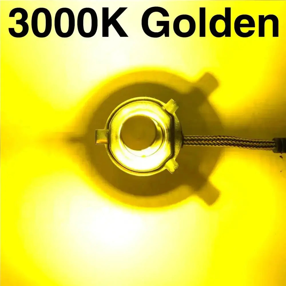 2x H7 H11 H4 LED Car Headlight Bulbs Hi Low 3000K 6000K