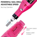 Portable Electric Nail Drill: Machine Manicure Tools