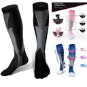 High-Performance Compression Socks for Sports and Vein Prevention