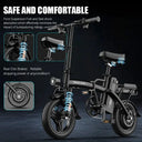 500W Electric Foldable Bike Adult