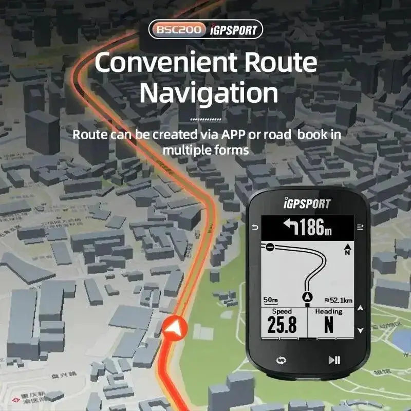 IGPSPORT BSC200 GPS Cycling Computer Advanced Speedometer