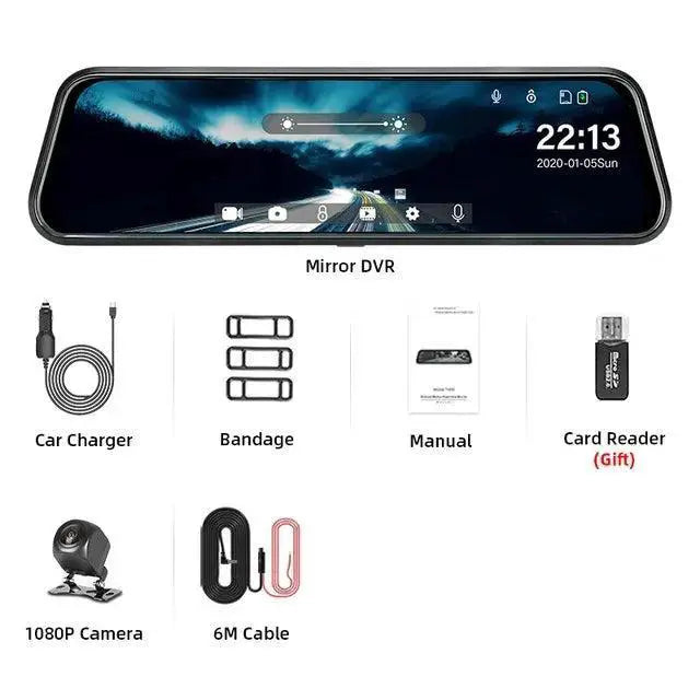Car Mirror Camera Recorder High Quality Night Vision Video