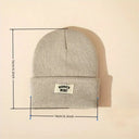 4Pcs Warm Knitted Kids Beanies