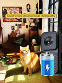 No WiFi Pet Collar Cam for Cats and Dogs