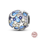 Real Sterling Silver Colorful Butterfly
