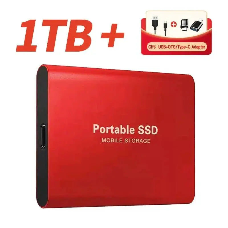 1TB Portable External SSD Ultra Fast Storage Drive
