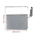 Winter Universal Electric Foot Heating Pad USB Charging 29cm