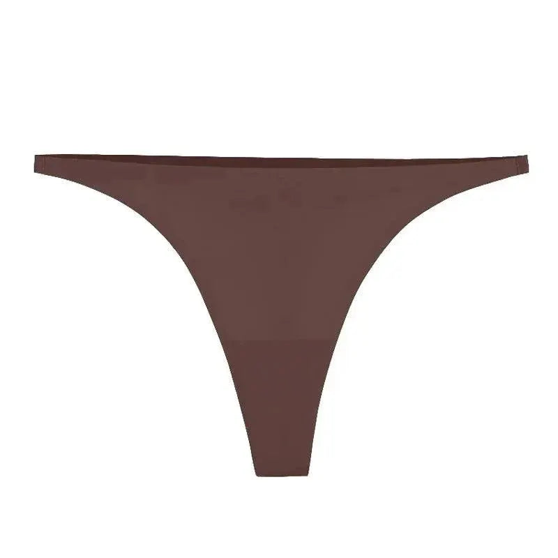 Ice Silk Seamless Panties for Women Luxurious Comfort
