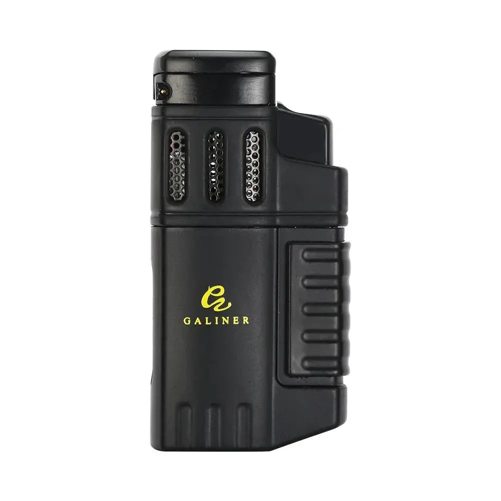 Galiner Cigar Torch Lighter Windproof 4 Jet Flame Butane