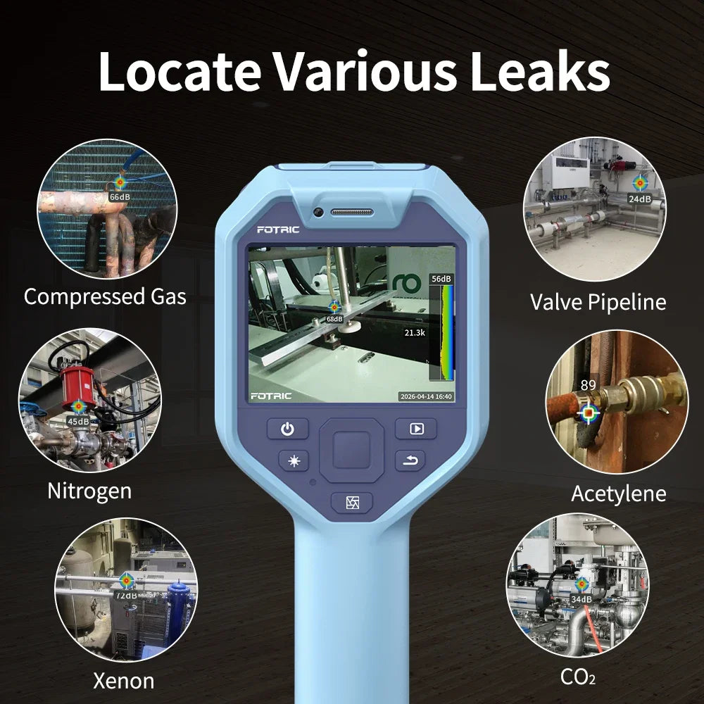 Fotric Acoustic Imaging Camera Noise
