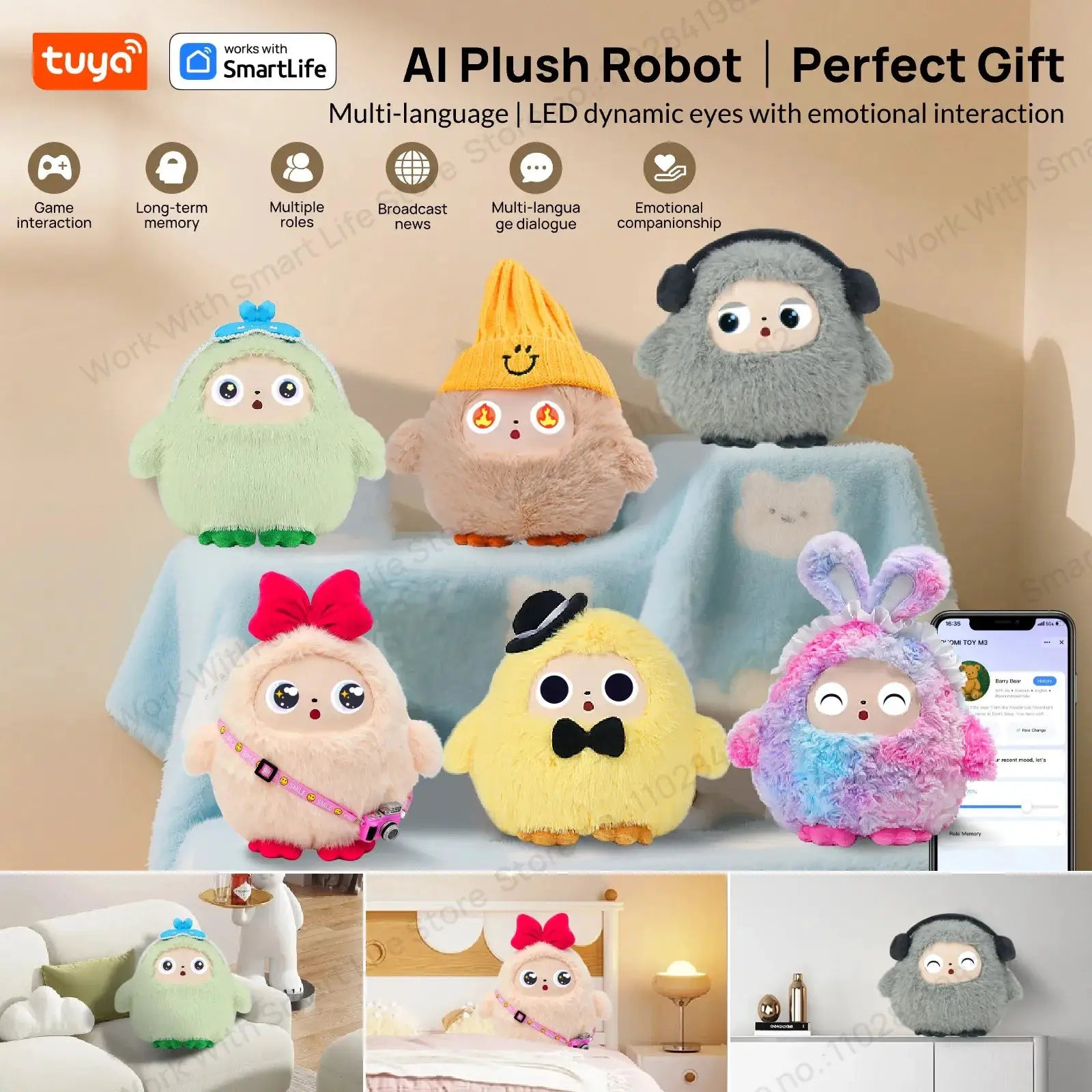 AI Plush Toy For Kids Storytelling Fun | ourlum.com