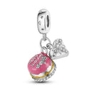 Silver Plated Charm Graduation Books