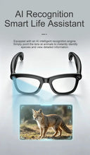 Smart AI Glasses HD Shooting Anti-shake Camera Photo Video Voice