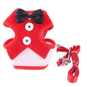 Festive Bowtie Pet Harness for Small to Medium Pets