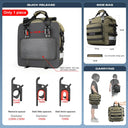 Expandable Waterproof Motorcycle Side Bag