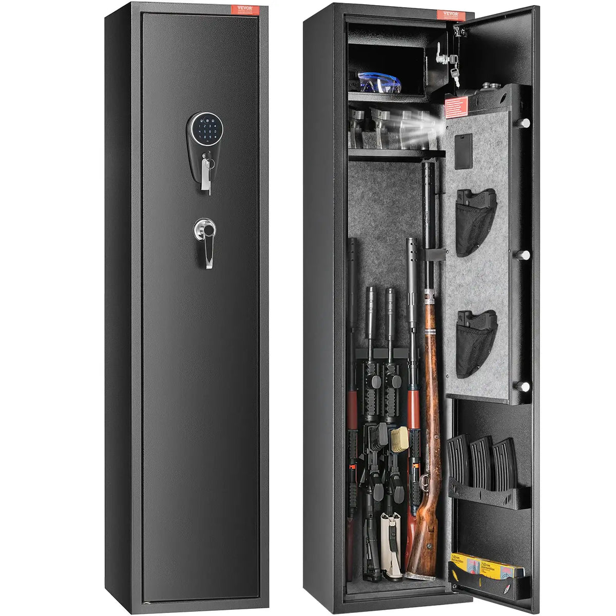 SucceBuy Rifles Gun Safe w/ Digital Keypad & Lock Gun — product view 1