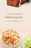 Gold Kitchen Chopping Artifact Multi-Functional Cutter