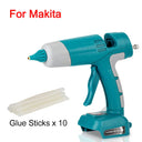 Cordless Hot Melt Glue Gun for Makita Milwaukee Bosch