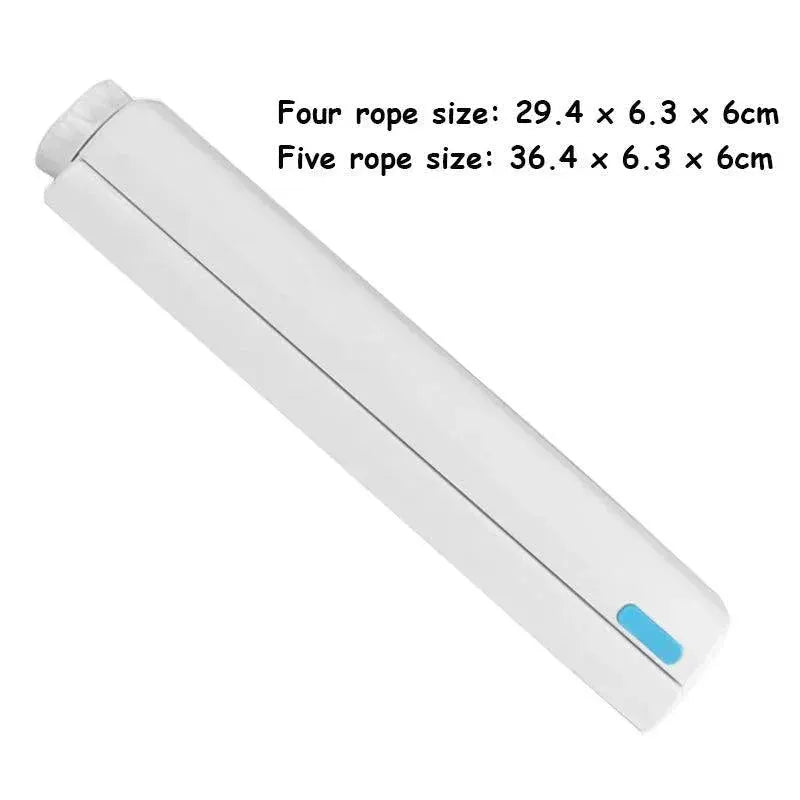 Wall Mounted Clothes Drying Rack Space Maximizer For Laundry