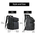 Large-Capacity Tactical Backpack For Men