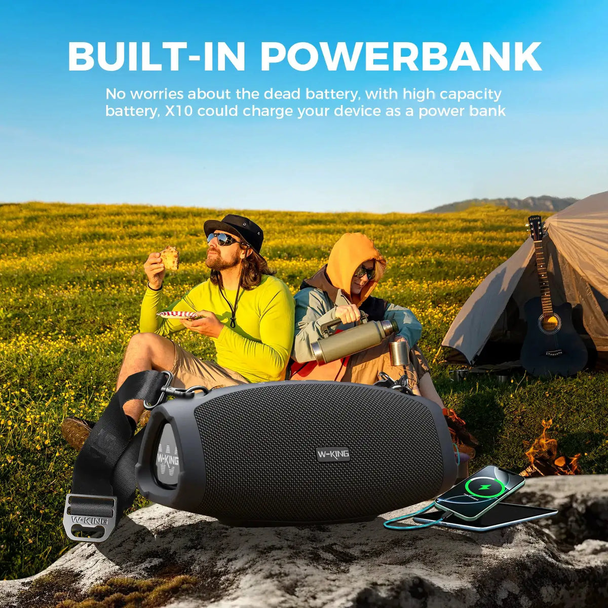 W-King Portable Bluetooth Speaker Portable — product image 5