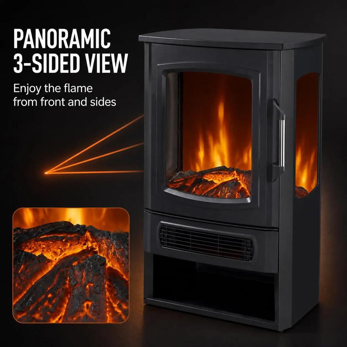 LED Adjustable Room Heater