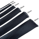 Black Insulated Braid Sleeving Cable Management Solution 10M