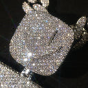 Bling K Gold Plated Iced