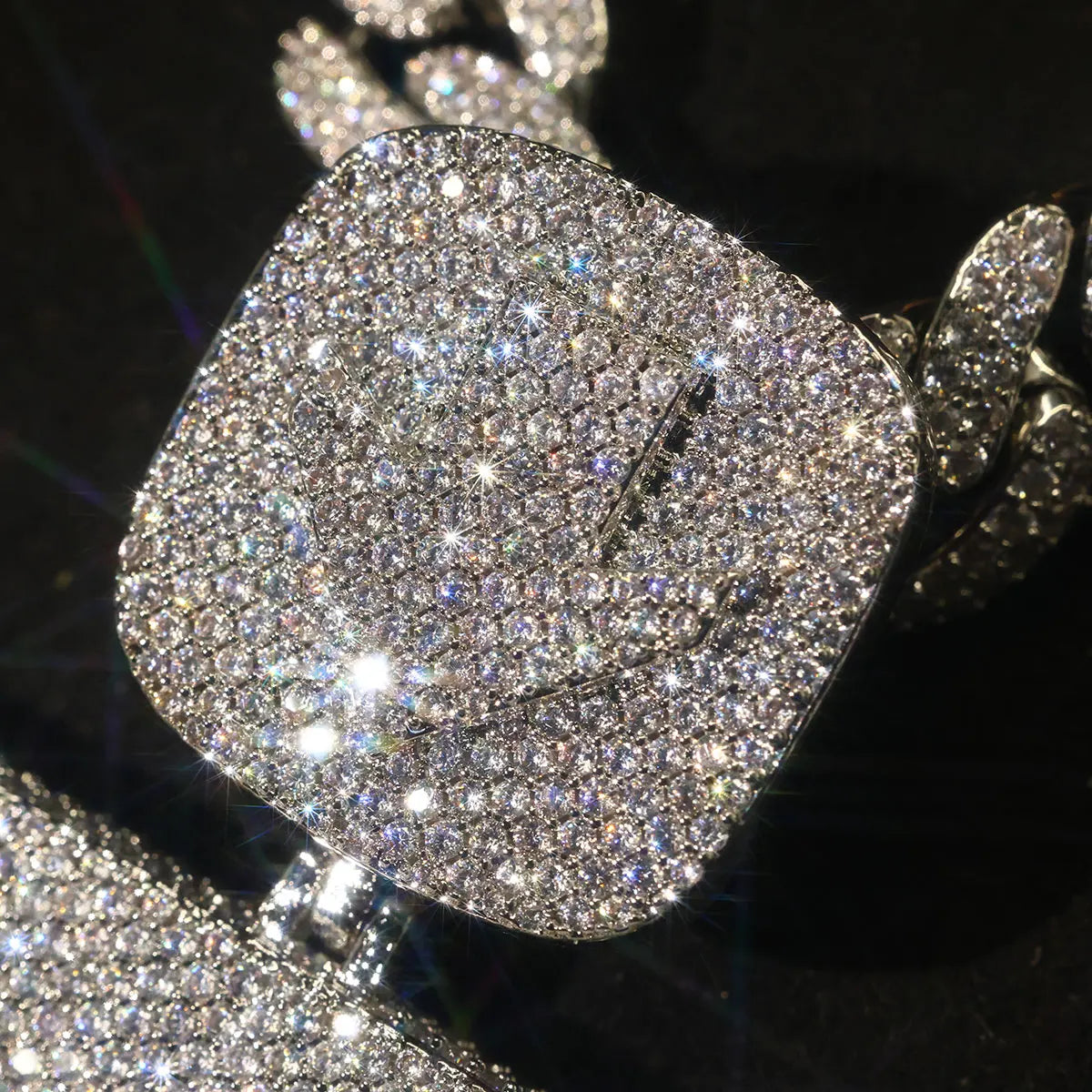 Bling K Gold Plated Iced
