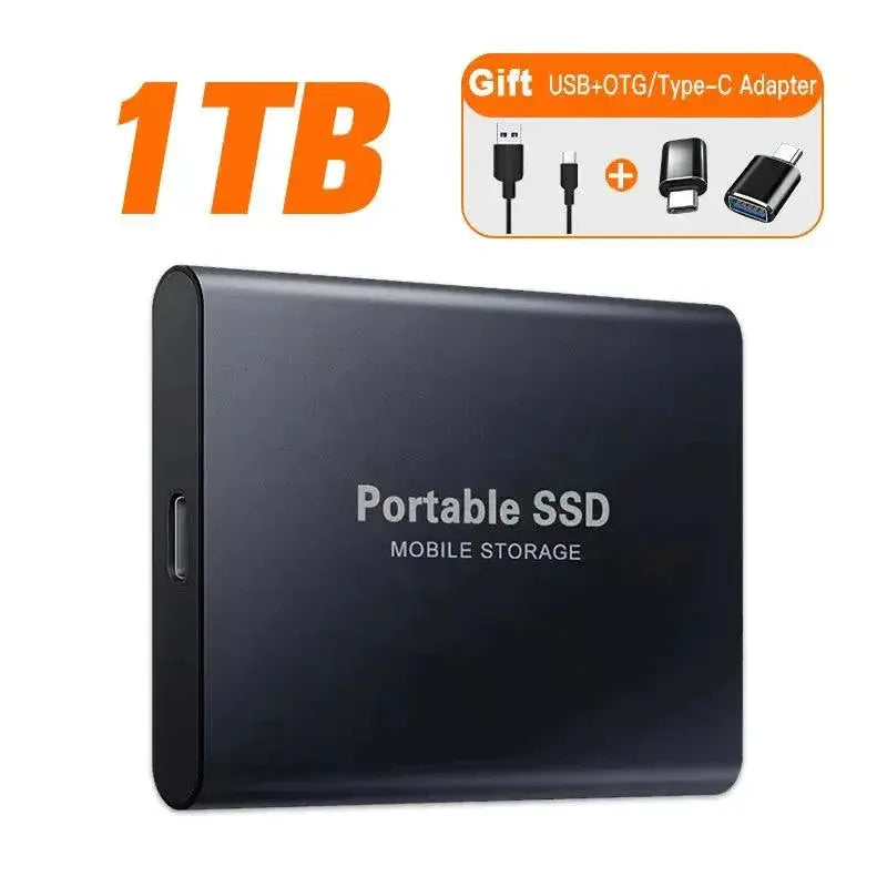 Ultra Fast Portable External SSD for Laptops and Mobile