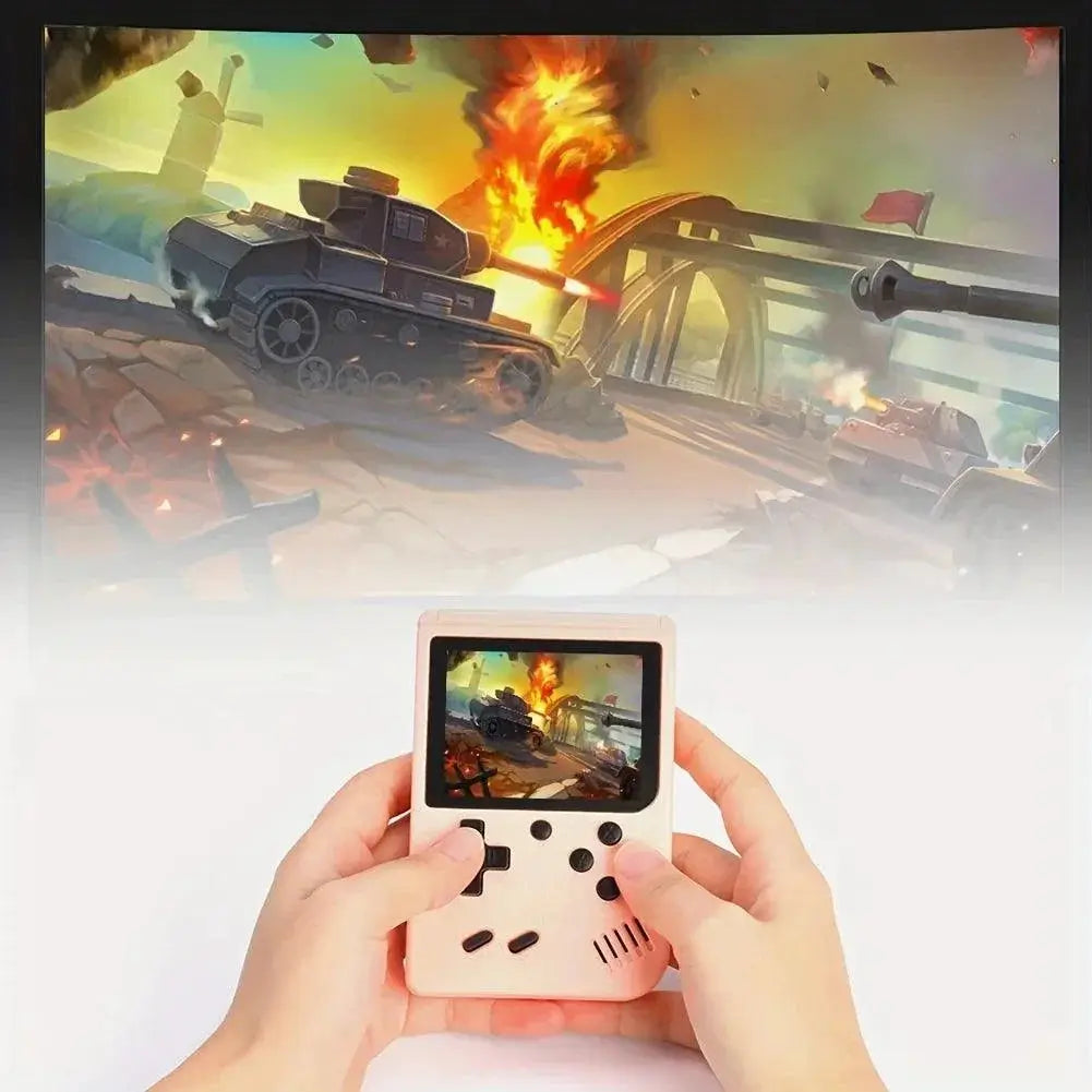 Portable Retro Game Console With 400 Games Family Fun