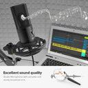 USB Computer Microphone Kit With Adjustable Arm Bracket