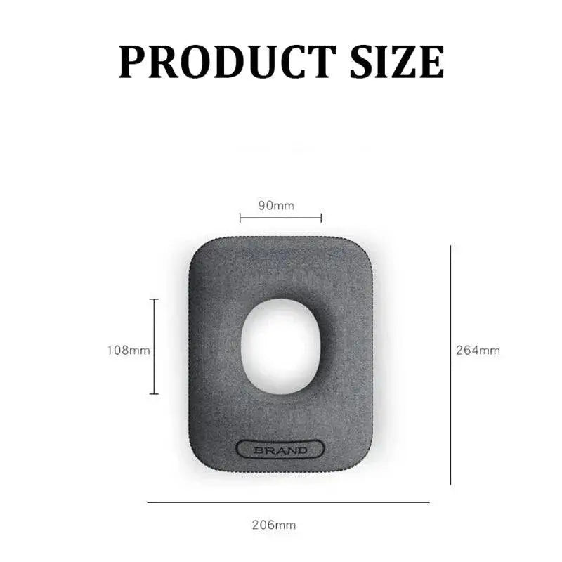 Ergonomic Folding Memory Foam Nap Pillow Cervical Support