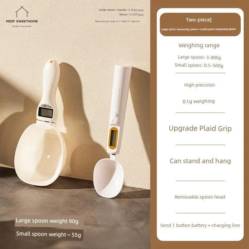 Modern Housewife Digital Kitchen Scale Food Measuring Spoon