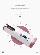 VS Sassoon Long Hair Full-Automatic Hair Curler Portable