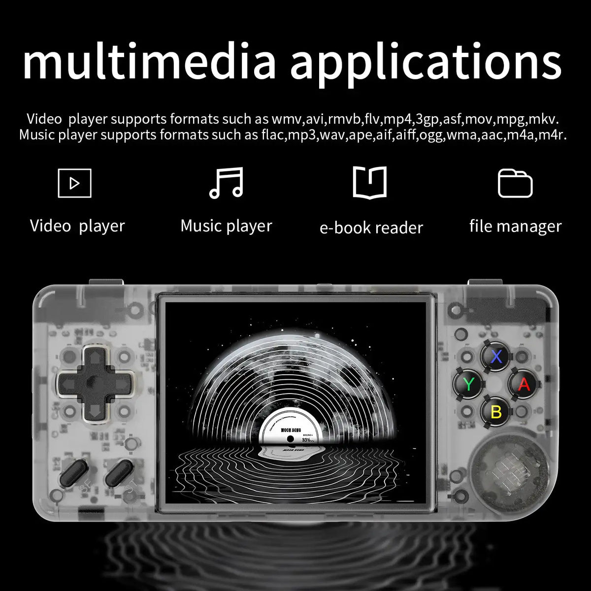 Anbernic RG28XX Mini Handheld Game Console 2.83" 640*480 IPS Screen Linux 64-bit 3100mAh Retro Games Player Supports Music/Video Player E-book HDMI Output TV