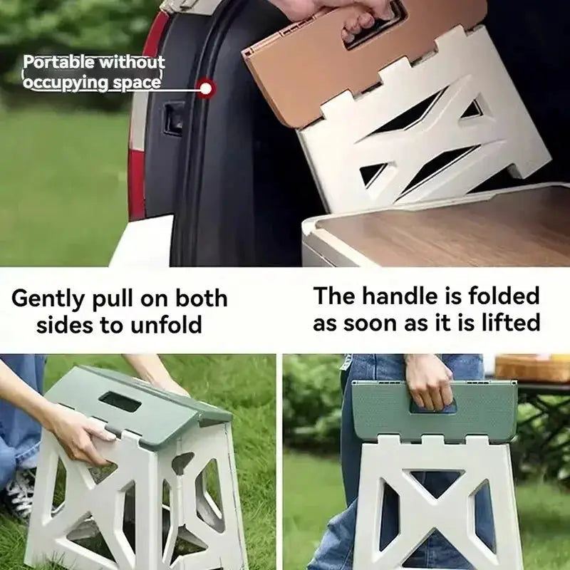 Portable Outdoor Folding Stool for Home Use and Leisure - OurLum.com