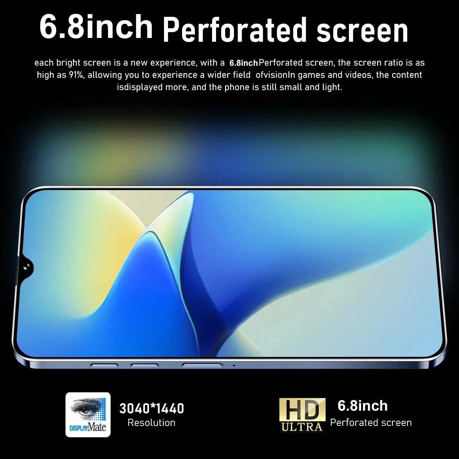 Spark 10 5G Unlocked Android Smartphone 6.8 Inch Display
