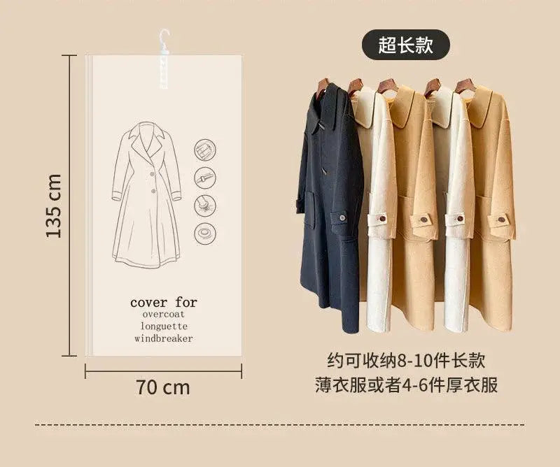 Hanging Vacuum Bags for Closet Storage — product view 10