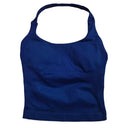 Breathable Gym Top Women Seamless Strappy Tank Bra