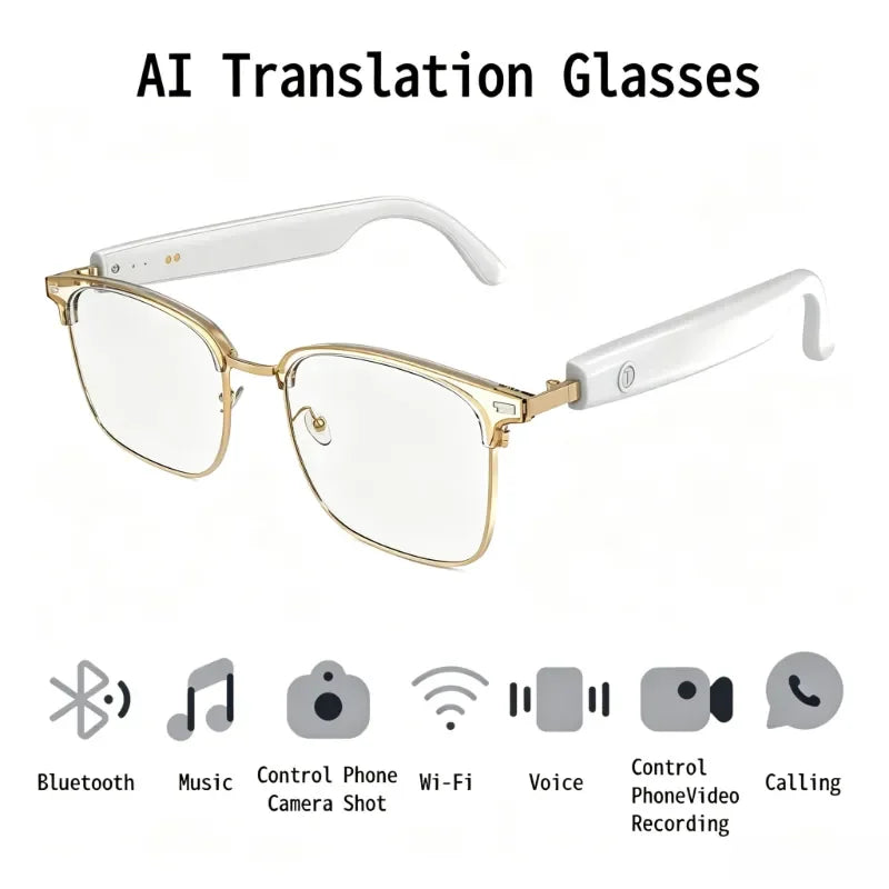 Open-Ear Audio Glasses Adaptive Lens