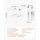 Adjustable Foldable Laundry Drying Rack