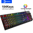 Wired RGB Gaming Keyboard - Fast Responsiveness