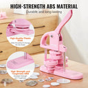 Ergonomic Button Maker Machine